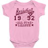 basketball all star league Baby Bodysuit