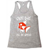 one day i'll be great Racerback Tank