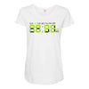 nope o'clock Maternity Scoop Neck T-shirt