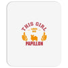 This Girl Loves Her Papillon Mousepad