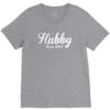 hubby since 2015 funny V-Neck Tee