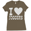 i love jogging Ladies Fitted T-Shirt