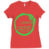 aurora total eclipse Ladies Fitted T-Shirt