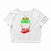 cinco de mayo fiesta mexican holiday Crop Top