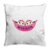 Two Peas In a Pod Twin Baby Girls Throw Pillow