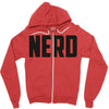 nerd (3) Zipper Hoodie