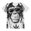 monkey hipster All Over Women's T-shirt