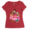 paw patrol birthday girl grandpa Women's Triblend Scoop T-shirt