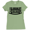 you toucha Ladies Fitted T-Shirt