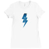 nigth city Ladies Fitted T-Shirt