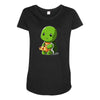 ninja diet Maternity Scoop Neck T-shirt