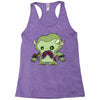 zombie monster Racerback Tank