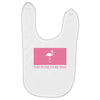 Too Pure To Be Pink Baby Bibs