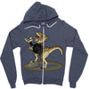shakespearosaurus Zipper Hoodie