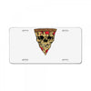 pizza skull License Plate
