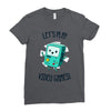 let's play video games Ladies Fitted T-Shirt