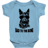 bad to the bone Baby Bodysuit