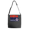 usa basketball logo Adjustable Strap Totes