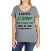 camp director Ladies Curvy T-Shirt