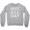 nyc all day Crewneck Sweatshirt