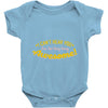 can't hear you too busy being awesome Baby Onesie