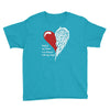 half of my heart is in heaven with my angel Youth Tee