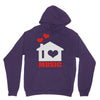 new i love house Unisex Hoodie