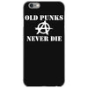 old punk rock iPhone 6/6s Case