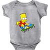 skate bart Baby Bodysuit