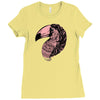 guacamaya bird amazonas wings Ladies Fitted T-Shirt