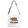 Papa Bear Adjustable Strap Totes