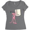 pink panther list Women's Triblend Scoop T-shirt