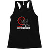 battle ground winner winner chicken dinner Racerback Tank