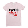 i  fartlek Ladies Fitted T-Shirt