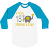 happy mother day 3/4 Sleeve Shirt