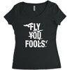 Fly You Fools Women's Triblend Scoop T-shirt