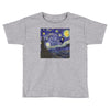 tardis starry night Toddler T-shirt