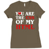 i love css  you are the css of my html heart heart Ladies Fitted T-Shirt