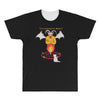 black meowgic All Over Men's T-shirt