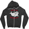 seal of approval Zipper Hoodie
