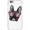frenchie hipster iPhone 6/6s Case
