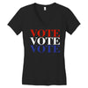 Vote Vote Vote America Women's V-Neck T-Shirt