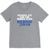 bernie sanders kicking ass for middle class president V-Neck Tee