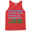 i am your favorite child Tank Top