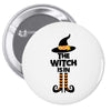 The Witch Is In Pin-back button