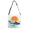 Daddy Shark Adjustable Strap Totes