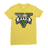 five logo Ladies Fitted T-Shirt
