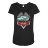 aunt flo Maternity Scoop Neck T-shirt