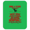 zebra animals lover Mousepad