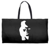 sax player lady face optical illusion Weekender Totes